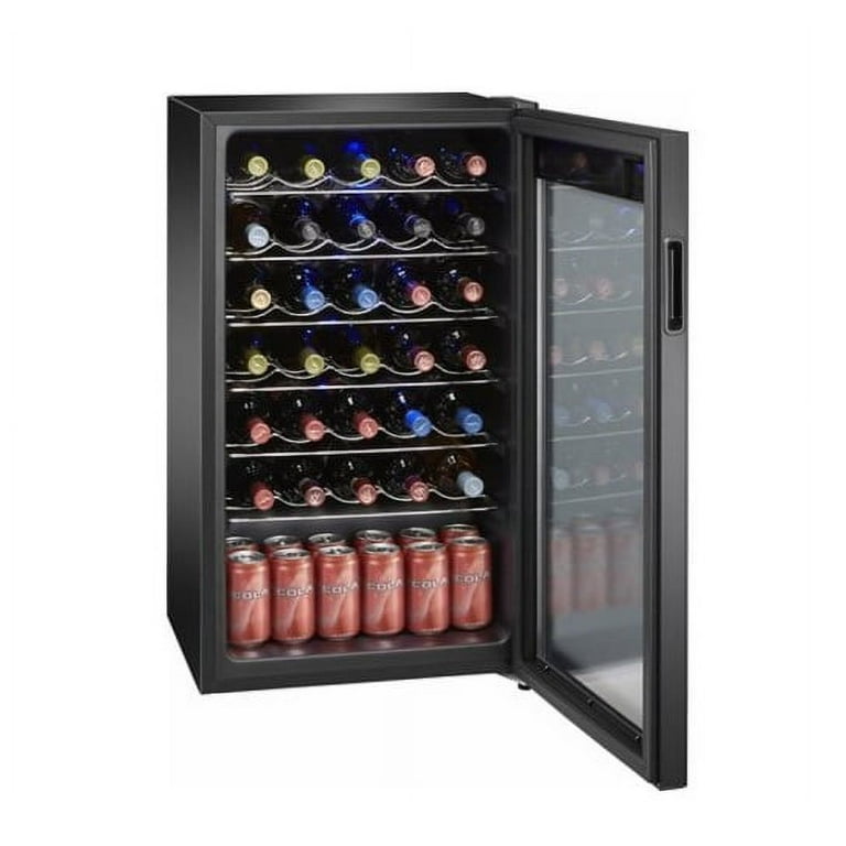 Arctic King Premium 34-Bottle Standard Wine Cooler, Glass Door