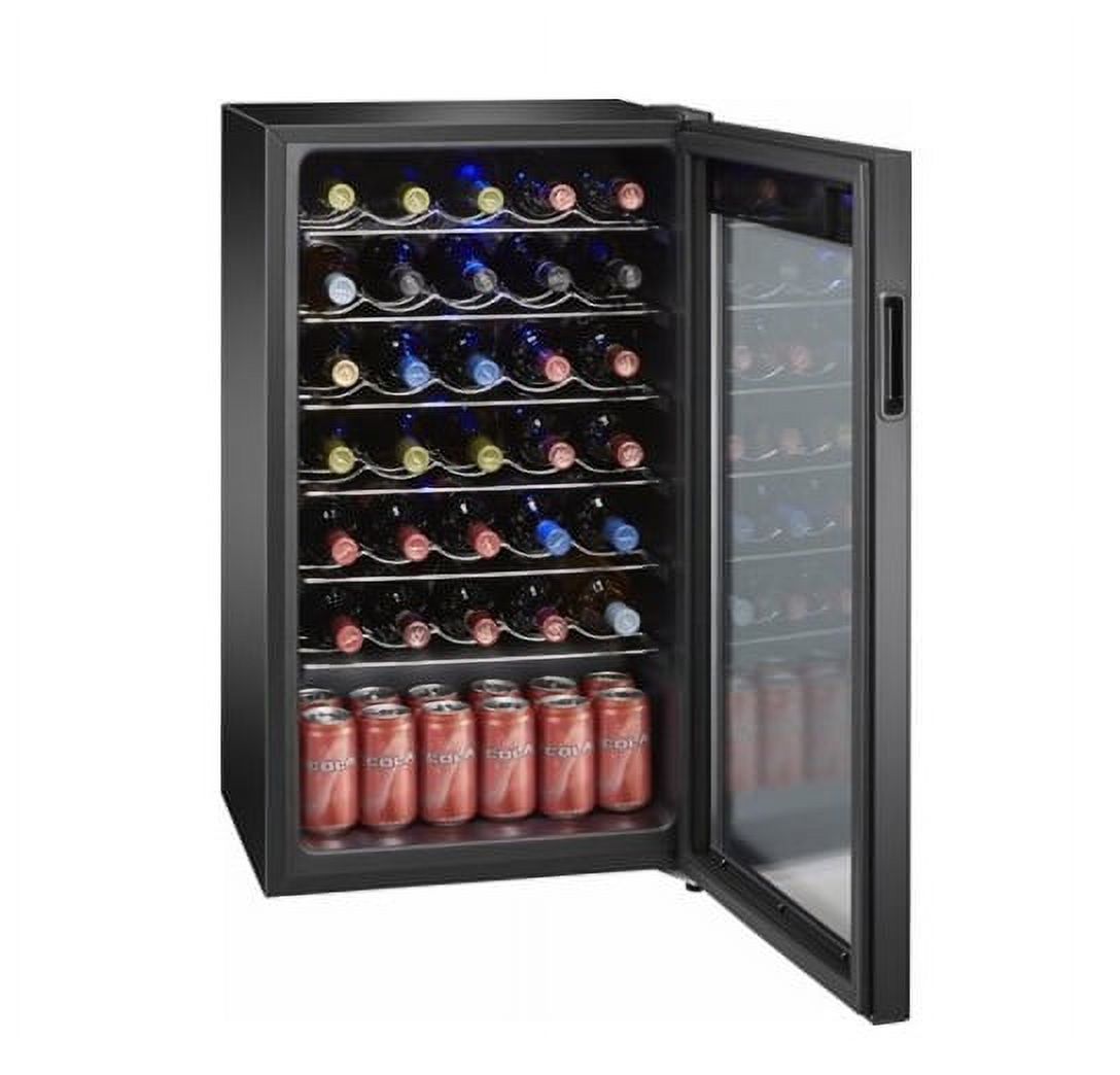 Arctic King Premium 34-Bottle Standard Wine Cooler, Glass Door, AWCA034ADB - image 5 of 8