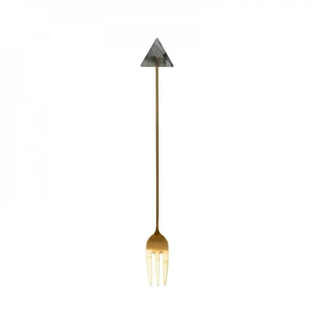 

Long Handle Fork 304 Stainless Steel Dinner Fork Household Cake Fork Long Fork Western Dinner Fork