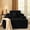 Black (Plush Corduroy), variant on ODELIO 67" Oversized Boneless Chaise Lounge Chair, Indoor Cloud Plush Corduroy Sleeper Couch with Cup Holders, Deep Seat Floor Sofa Bed for Living Room, No Assembly Requiredy, Black