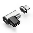 thumbnail image 2 of NARABB Magnetic USB C Adapter Right Angle Connector Support PD 100W Quick Charge USB C Mobile Laptops Tablets, 2 of 6