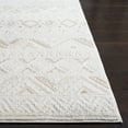 thumbnail image 3 of SAFAVIEH Hanna Jarred Striped Runner Rug, Ivory/Beige, 2' x 8', 3 of 8