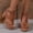 Brown, variant on KIJBLAE Women's Toe-Loop Chunky Heeled Sandals, Open Toe with Ankle Buckle, Retro Summer Footwear Beige 40