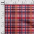 thumbnail image 1 of oneOone Georgette Viscose Fabric Madras Check Print Fabric By Yard 42 Inch Wide, 1 of 3