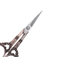 thumbnail image 4 of European Style Plum Blossom Cross\-stitch Scissors Electroplated Handle Shears Antique red, 4 of 8