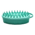 thumbnail image 2 of TOPRenddon Baby Bath Soft Brush Silicone Brush Shower Bath Loofah Brush Silicone Massage Brushes Spa Brush Child Double Sided Silica Gel Sponge, 2 of 4