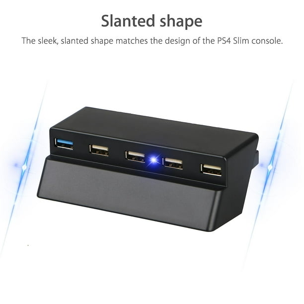 5 Port USB 3.0 2.0 High-speed Extension Adapter HUB For PS4 Controller  Adapter Hub For Sony Playstation4 Game Console Accessory