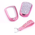 thumbnail image 5 of Royalfox(TM) 4 5 6 Boutons 3D Bling keyless Entrée Télécommande Smart Key Fob Housse pour 2016-2019 Cadillac CT6, 2017-2019, 5 of 5