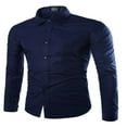 thumbnail image 1 of Chemise Formelle à Manches Longues et Manches Longues pour Hommes, 1 of 8
