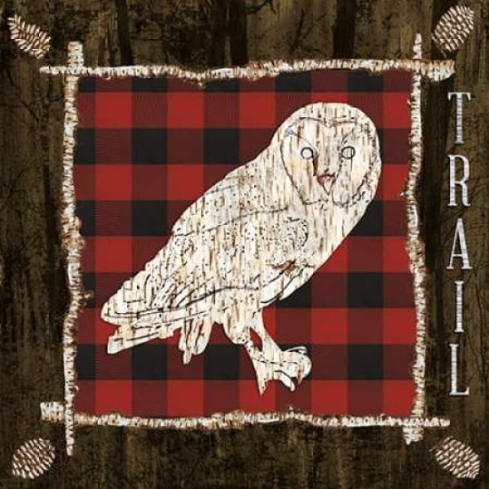 Plaid Birch Trail I