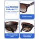 thumbnail image 3 of Gafas de Sol Plegables Clásicas Foldies Polarizadas UV400 para Hombres y Mujeres, 3 of 8