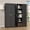 Block, variant on UNICOLY Kitchen Pantry Cabinet,71”Blue Metal Pantry Storage Cabinet with Doors and 4 Adjustable Shelves,Tall Cabinet with 2 Gold Handles for Livingroom,Pantry, Bathroom,Kitchen