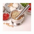 thumbnail image 5 of Kitchen Mortar with Pestle, Spice Mortar, Stainless Steel, 5 of 5