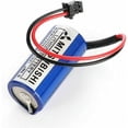 thumbnail image 5 of 10 Pcs 1800mAh CR17335SE-R 3V Q6BAT Non-Rechargable 3V Battery for Mitsubishi Q170HBATC Q25PRHCPU QNS FANUC System PLC Memory Backup Power, 5 of 6