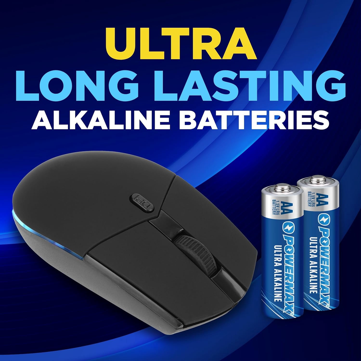 24-Count AA Batteries Ultra Long Lasting Alkaline Battery 10-Year Shelf Life Reclosable Packaging