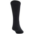 thumbnail image 5 of Medias GOLDTOE 656S de algodón tipo crew para deporte, 6 pares, negras, talla XL, 5 of 5