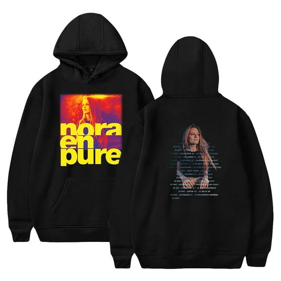 Nora En Pure Tour 2024 Hoodie Unisex Daily Commuter Fashion Printed Pullover
