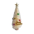 thumbnail image 3 of Mini árbol de Navidad perfecl decoración navideña centro de mesa 125 cm Beige, 3 of 8