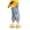 A-Blue8, variant on Toddler Boys Baggy Jeans Elastic Waist Wide Leg Casual Loose Half Jeans With Pockets Boys Loose Vintage Baggy Pants