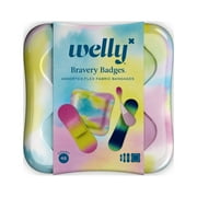 Welly Bandages | Adhesive Flexible Fabric Bravery Badges (Pack of 48)