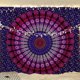 thumbnail image 1 of Colgante de pared tradicional hippie mandala, tapiz floral dorado para ropa de cama, tela colgante estampada, 1 of 5