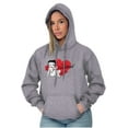 thumbnail image 3 of Betty Boop Fearless Girl Power Women Plus Size Hoodie Brisco Brands 2X, 3 of 4