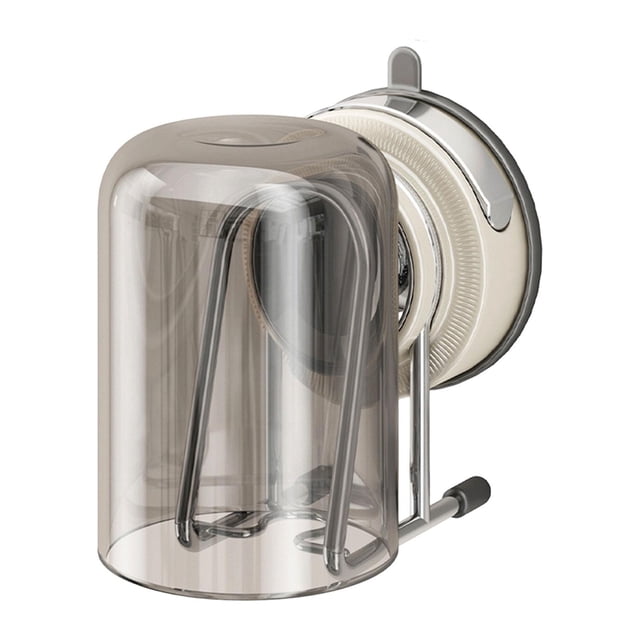 Soporte para Cepillos de Dientes con Ventosa, Resistente Y Práctico, Sin Necesidad de Taladrar, Accesorios de Baño, Multiusos, Moderno, para Montaje E