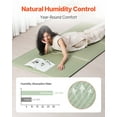 thumbnail image 5 of Tatami Floor Mattress Natural Rush Grass with Backing for Sleeping Yoga Meditation Twin, 5 of 11