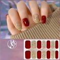 thumbnail image 1 of Pegatinas para uñas TQEHS cobertura completa bonitas brillantes 14 unidades Y9 G7L5, 1 of 6