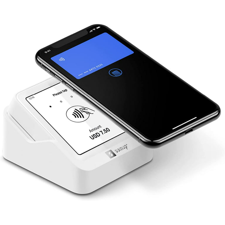 SumUp Solo Contactless and Chip Credit Card Reader with Charging Cradle 