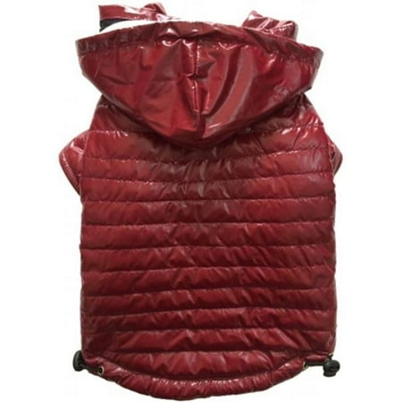 UPC: 0858342001656 | Pet Life ® Lightweight Adjustable and Collapsible  Sporty Avalanche  Dog Coat w/ Pop-out Zippered Hood