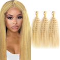 thumbnail image 1 of Hair Bundles Aonbamds 613 Blonde Yaki Straight 70-80 cm 150 g, 1 of 8