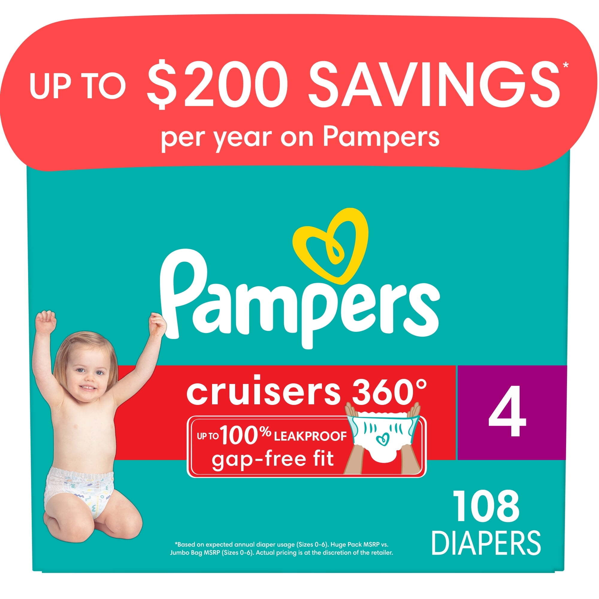 PRECIO FIRME Pampers cruisers talla #3 , 128 pañales precio firme $30 for  Sale in Rowlett, TX - OfferUp