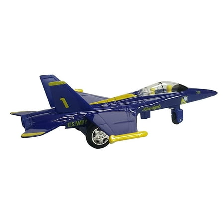 6.5" X-Planes US Navy F-18 Hornet Blue Angel Jet Diecast Toy Licensed!