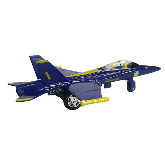 6.5" X-Planes US Navy F-18 Hornet Blue Angel Jet Diecast Toy Licensed!