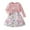 Pink, variant on Toddler Girl Dresses Girls Summer Clothes Sleeveless Cute Cami Short Dress and Long Sleeve Jacket Set 2 Piece Dress for Girls 12-18 Months