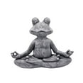 thumbnail image 3 of Zen Meditating Frog Statue, Buddha Style Frog Figurine for Home Garden Yard Lawn Decor, Cute Desk Office Bedroom Decor, 3 of 8