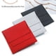 thumbnail image 4 of Organizador de joyas Billuyoard de cuero de microfibra rojo y gris, 2 piezas, HA075373-02, 4 of 6
