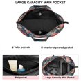 thumbnail image 3 of Pioneer Flower Floral Print Pattern Travel Tote Bags for Women Carry On,Large Weekender Bags for Women Travel,Multi Functional Duffle Bag for Work,Shopping,Sports, 3 of 5