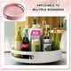 thumbnail image 3 of Wosthever Estante giratorio para condimentos, estante giratorio para almacenamiento de cosméticos, organizador antideslizante para baño, Cocina y Comedor Rosa Pequeño, 3 of 6