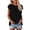 Black, variant on Womens Athletic Tops Casual Short Sleeve Tops for Women Compression Cold Gear Womens Neck Long Sleeve Long Layering Shirt Summer Shirts for Women Dark Tee Clothes Hide Casual Red XXL