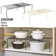 thumbnail image 2 of Expandable Shelf Organizer Kitchen  Counter Cabinet Rack Storage Countertop Bowl Home Closet Organizer Storage  Shelf Space Saving Wardrobe Decorative Shelves, 2 of 9