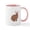 White/Pink Inside, variant on CafePress - Easter Bunny Rabbit Mugs - 11 oz Ceramic Mug - Novelty Coffee Tea Cup