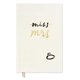 thumbnail image 1 of Cuaderno nupcial Kate Spade New York, tapa dura 8.25"x5.25" con 200 páginas rayadas, señorita a señora. (70 characters), 1 of 3