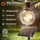 thumbnail image 3 of Cadena de luces solares Addlon, 15 m, G40, 27 LED, impermeables, 3 of 8