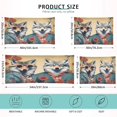 thumbnail image 3 of GZHJMY Fashionable Wolf Plush Pillow Case,Zippered Bed Pillow Pillowcases,Super Soft and Cozy Pillowcase Covers for Sleep - Standard Size 20x26in Home Decor, 3 of 7