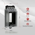 thumbnail image 2 of ENERLITES Outdoor Outlet Cover Extra-Duty in-Use Weatherproof Outdoor Decorator/GFCI Receptacle Outlets, Weatherproof Enclosure, 1-Gang 6.1” H x 3.4” W x 2.8” D, Clear Cover, IUC1V-D, 2 of 5