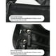 thumbnail image 5 of Bolso bandolera de PU Sonducket para mujer gran capacidad organizador de bolsos, 5 of 6