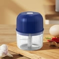 thumbnail image 2 of Mini Portable Wireless Food Processor Efficient Garlic Chopper Grinder Masher For Vegetables Fruit And Meat, 2 of 4
