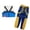 Cosplay-B, variant on Halloween Popular Star Idol Cosplay Costume, Idol Stage Full Set Performance Suit, Includes Top and Pants, Fancy Role Play Dress Up for Animeed Party and Cosplay Activity, 100(2-3 Years)